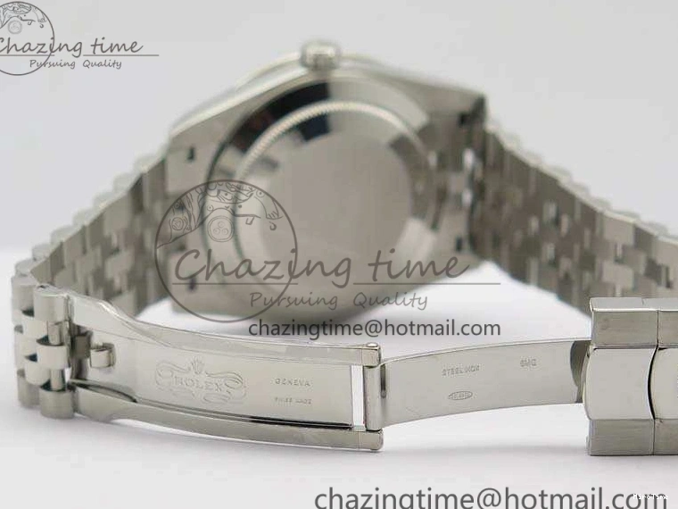 MiroTime 0204 DateJust Smooth Bezel SS Noob 1:1 Best Edition Gray Sticks Dial On Jubilee Bracelet A Packable 3505